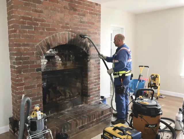 Westchester Chimney Sweep expert performing detailed chimney sweep in Westchester, FL