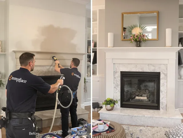 Professional soot removal by Westchester Chimney Sweep team in Westchester, FL